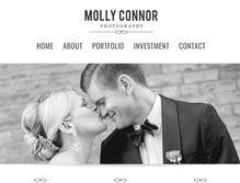Tablet Screenshot of mollyconnor.com